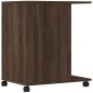 vidaXL Druckerständer mit Rollen Braun Eichen-Optik 60x40x68,5 cm vidaXL Druckerständer mit Rollen Braun Eichen-Optik 60x40x68,5 cm
