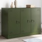 vidaXL Sideboard Olivgrün 99x39x73 cm Stahl vidaXL Sideboard Olivgrün 99x39x73 cm Stahl