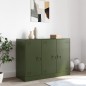 vidaXL Sideboard Olivgrün 99x39x73 cm Stahl vidaXL Sideboard Olivgrün 99x39x73 cm Stahl
