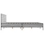 vidaXL Bettgestell Grau Sonoma 140x200 cm Holzwerkstoff und Metall vidaXL Bettgestell Grau Sonoma 140x200 cm Holzwerkstoff und Metall