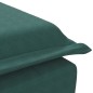 vidaXL Massage-Chaiselongue mit Nackenrolle Dunkelgrün Samt vidaXL Massage-Chaiselongue mit Nackenrolle Dunkelgrün Samt