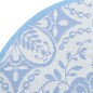 vidaXL Outdoor-Teppich Babyblau Ø160 cm PP vidaXL Outdoor-Teppich Babyblau Ø160 cm PP