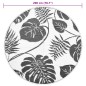 vidaXL Outdoor-Teppich Grün Ø200 cm PP vidaXL Outdoor-Teppich Grün Ø200 cm PP