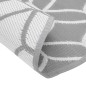 vidaXL Outdoor-Teppich Grau Ø160 cm PP vidaXL Outdoor-Teppich Grau Ø160 cm PP