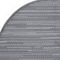 vidaXL Outdoor-Teppich Grau Ø200 cm PP vidaXL Outdoor-Teppich Grau Ø200 cm PP