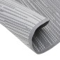 vidaXL Outdoor-Teppich Grau Ø200 cm PP vidaXL Outdoor-Teppich Grau Ø200 cm PP