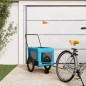 vidaXL Fahrradanhänger Hunde Blau und Schwarz Oxford-Gewebe & Eisen vidaXL Fahrradanhänger Hunde Blau und Schwarz Oxford-Gewebe & Eisen