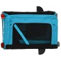vidaXL Fahrradanhänger Hunde Blau und Schwarz Oxford-Gewebe & Eisen vidaXL Fahrradanhänger Hunde Blau und Schwarz Oxford-Gewebe & Eisen