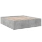 vidaXL Bettgestell Betongrau 180x200 cm Holzwerkstoff vidaXL Bettgestell Betongrau 180x200 cm Holzwerkstoff