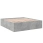 vidaXL Bettgestell Betongrau 180x200 cm Holzwerkstoff vidaXL Bettgestell Betongrau 180x200 cm Holzwerkstoff