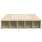 vidaXL Bettgestell Sonoma-Eiche 90x190 cm Holzwerkstoff vidaXL Bettgestell Sonoma-Eiche 90x190 cm Holzwerkstoff