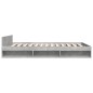 vidaXL Bettgestell mit Schubladen Betongrau 150x200 cm Holzwerkstoff vidaXL Bettgestell mit Schubladen Betongrau 150x200 cm Holzwerkstoff