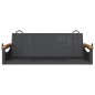 vidaXL Hängebank Schwarz 109x62x40 cm Poly Rattan vidaXL Hängebank Schwarz 109x62x40 cm Poly Rattan