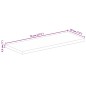 vidaXL Tischplatte 70x20x2,5 cm Rechteckig Massivholz Akazie vidaXL Tischplatte 70x20x2,5 cm Rechteckig Massivholz Akazie