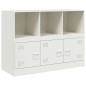 vidaXL Sideboard Weiß 99x39x73 cm Stahl vidaXL Sideboard Weiß 99x39x73 cm Stahl