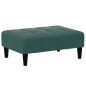 vidaXL Fußhocker Dunkelgrün 77x55x31 cm Samt vidaXL Fußhocker Dunkelgrün 77x55x31 cm Samt
