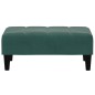 vidaXL Fußhocker Dunkelgrün 77x55x31 cm Samt vidaXL Fußhocker Dunkelgrün 77x55x31 cm Samt