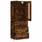 Highboard Räuchereiche 69,5x34x180 cm Holzwerkstoff Highboard Räuchereiche 69,5x34x180 cm Holzwerkstoff