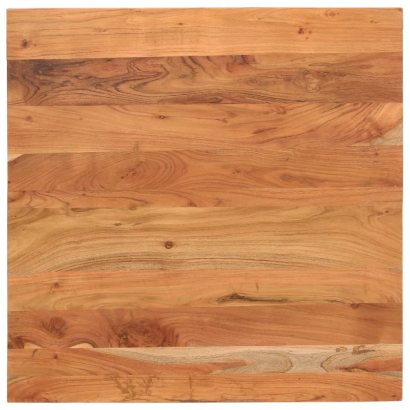 vidaXL Tischplatte 80x80x2,5 cm Quadratisch Massivholz Akazie vidaXL Tischplatte 80x80x2,5 cm Quadratisch Massivholz Akazie