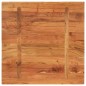 vidaXL Tischplatte 80x80x2,5 cm Quadratisch Massivholz Akazie vidaXL Tischplatte 80x80x2,5 cm Quadratisch Massivholz Akazie
