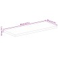 vidaXL Tischplatte 80x30x3,8 cm Rechteckig Massivholz Akazie vidaXL Tischplatte 80x30x3,8 cm Rechteckig Massivholz Akazie