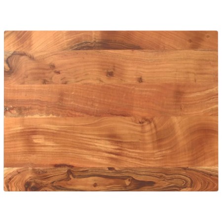vidaXL Tischplatte 80x70x2,5 cm Rechteckig Massivholz Akazie