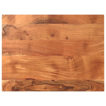 vidaXL Tischplatte 70x60x2,5 cm Rechteckig Massivholz Akazie