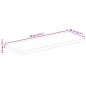 vidaXL Tischplatte 80x40x3,8 cm Rechteckig Massivholz Akazie vidaXL Tischplatte 80x40x3,8 cm Rechteckig Massivholz Akazie