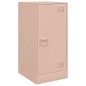vidaXL Sideboard Rosa 34,5x39x73 cm Stahl vidaXL Sideboard Rosa 34,5x39x73 cm Stahl