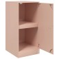 vidaXL Sideboard Rosa 34,5x39x73 cm Stahl vidaXL Sideboard Rosa 34,5x39x73 cm Stahl