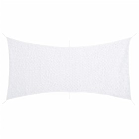 vidaXL Tarnnetz mit Aufbewahrungstasche 506x279 cm Weiß