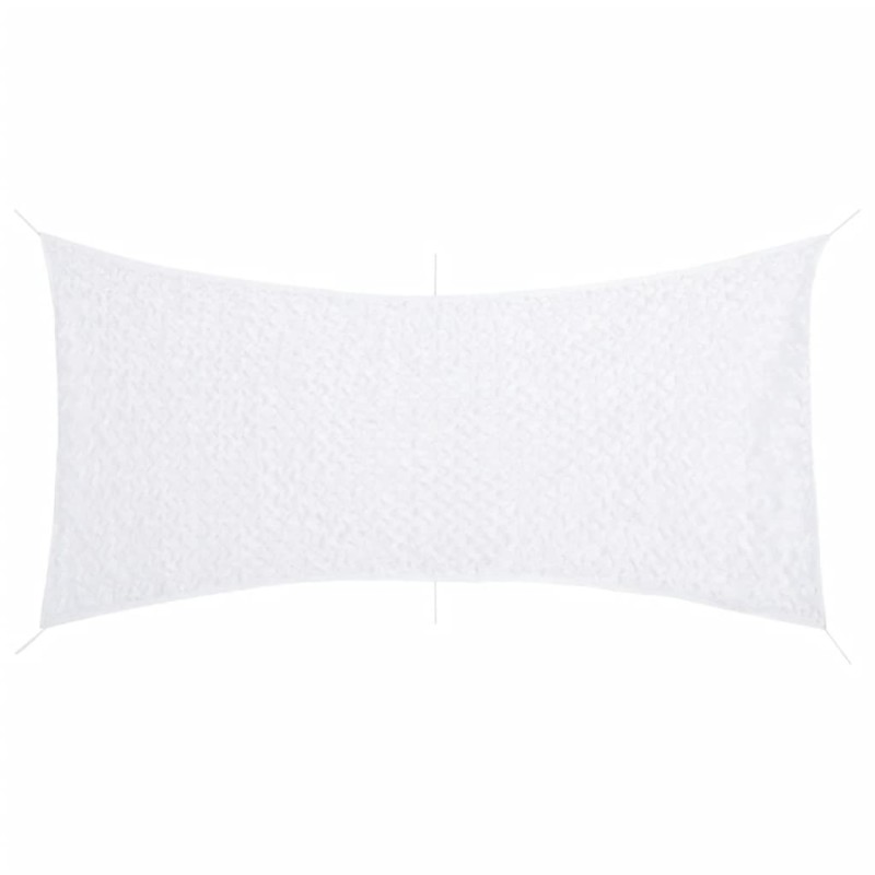 vidaXL Tarnnetz mit Aufbewahrungstasche 506x279 cm Weiß vidaXL Tarnnetz mit Aufbewahrungstasche 506x279 cm Weiß
