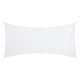 vidaXL Tarnnetz mit Aufbewahrungstasche 833x609 cm Weiß