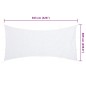 vidaXL Tarnnetz mit Aufbewahrungstasche 833x609 cm Weiß vidaXL Tarnnetz mit Aufbewahrungstasche 833x609 cm Weiß