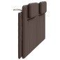 vidaXL Kopfteil-Kissen Braun 180 cm Kunstleder vidaXL Kopfteil-Kissen Braun 180 cm Kunstleder
