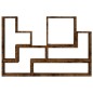 vidaXL Wandregal Räuchereiche 96x12x64 cm Holzwerkstoff vidaXL Wandregal Räuchereiche 96x12x64 cm Holzwerkstoff