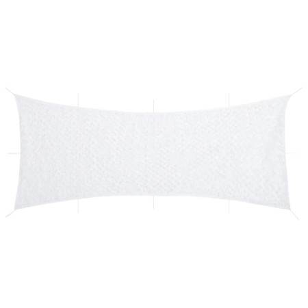 vidaXL Tarnnetz mit Aufbewahrungstasche 844x429 cm Weiß