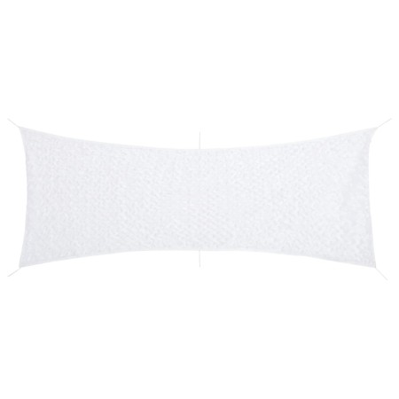 vidaXL Tarnnetz mit Aufbewahrungstasche 525x205 cm Weiß
