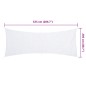 vidaXL Tarnnetz mit Aufbewahrungstasche 525x205 cm Weiß vidaXL Tarnnetz mit Aufbewahrungstasche 525x205 cm Weiß