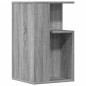 vidaXL Beistelltisch Grau Sonoma 35x35x60 cm Holzwerkstoff vidaXL Beistelltisch Grau Sonoma 35x35x60 cm Holzwerkstoff