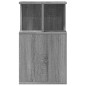 vidaXL Beistelltisch Grau Sonoma 35x35x60 cm Holzwerkstoff vidaXL Beistelltisch Grau Sonoma 35x35x60 cm Holzwerkstoff