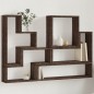vidaXL Wandregal Braun Eichen-Optik 96x12x64 cm Holzwerkstoff vidaXL Wandregal Braun Eichen-Optik 96x12x64 cm Holzwerkstoff