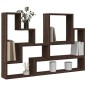 vidaXL Wandregal Braun Eichen-Optik 96x12x64 cm Holzwerkstoff vidaXL Wandregal Braun Eichen-Optik 96x12x64 cm Holzwerkstoff