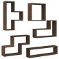 vidaXL Wandregal Braun Eichen-Optik 96x12x64 cm Holzwerkstoff vidaXL Wandregal Braun Eichen-Optik 96x12x64 cm Holzwerkstoff