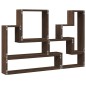 vidaXL Wandregal Braun Eichen-Optik 96x12x64 cm Holzwerkstoff vidaXL Wandregal Braun Eichen-Optik 96x12x64 cm Holzwerkstoff