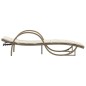 vidaXL Sonnenliegen 2 Stk. mit Tisch Beige Poly Rattan vidaXL Sonnenliegen 2 Stk. mit Tisch Beige Poly Rattan