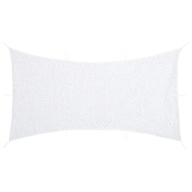 vidaXL Tarnnetz mit Aufbewahrungstasche 600x414 cm Weiß