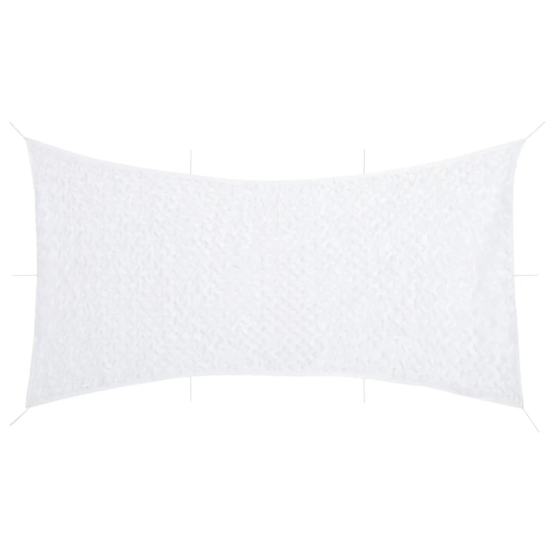vidaXL Tarnnetz mit Aufbewahrungstasche 600x414 cm Weiß vidaXL Tarnnetz mit Aufbewahrungstasche 600x414 cm Weiß