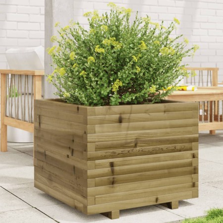 vidaXL Pflanzkübel 60x60x49,5 cm Kiefernholz Imprägniert