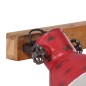 vidaXL Wandleuchte 25 W Rot 45x25 cm E27 vidaXL Wandleuchte 25 W Rot 45x25 cm E27